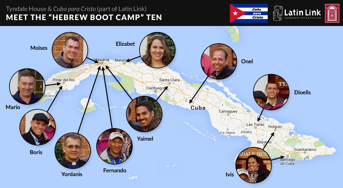 The 10 Cubans and where they are from