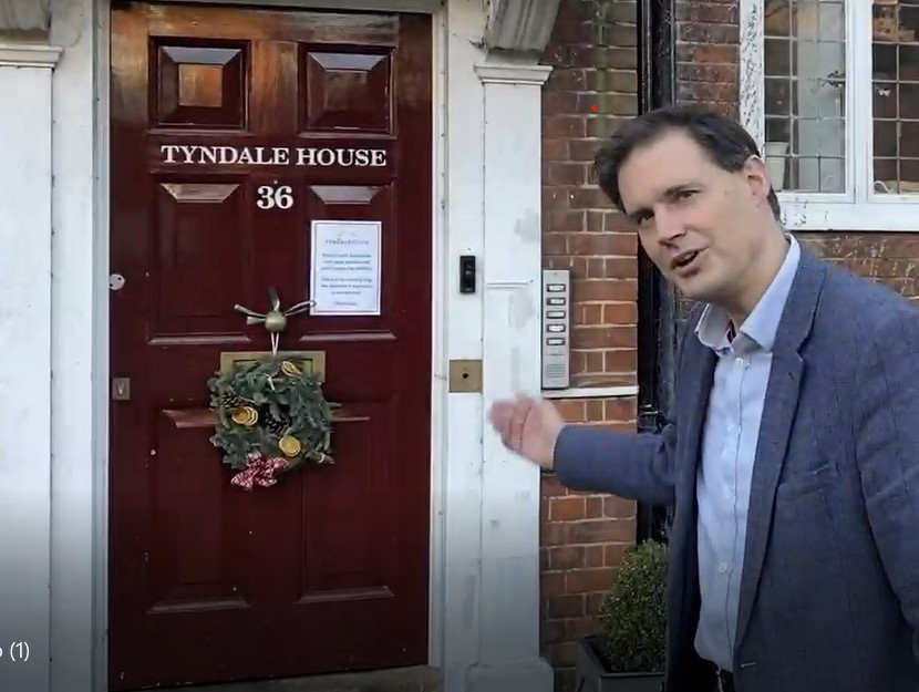 A video walk through of Tyndale House with Dr Peter J Williams