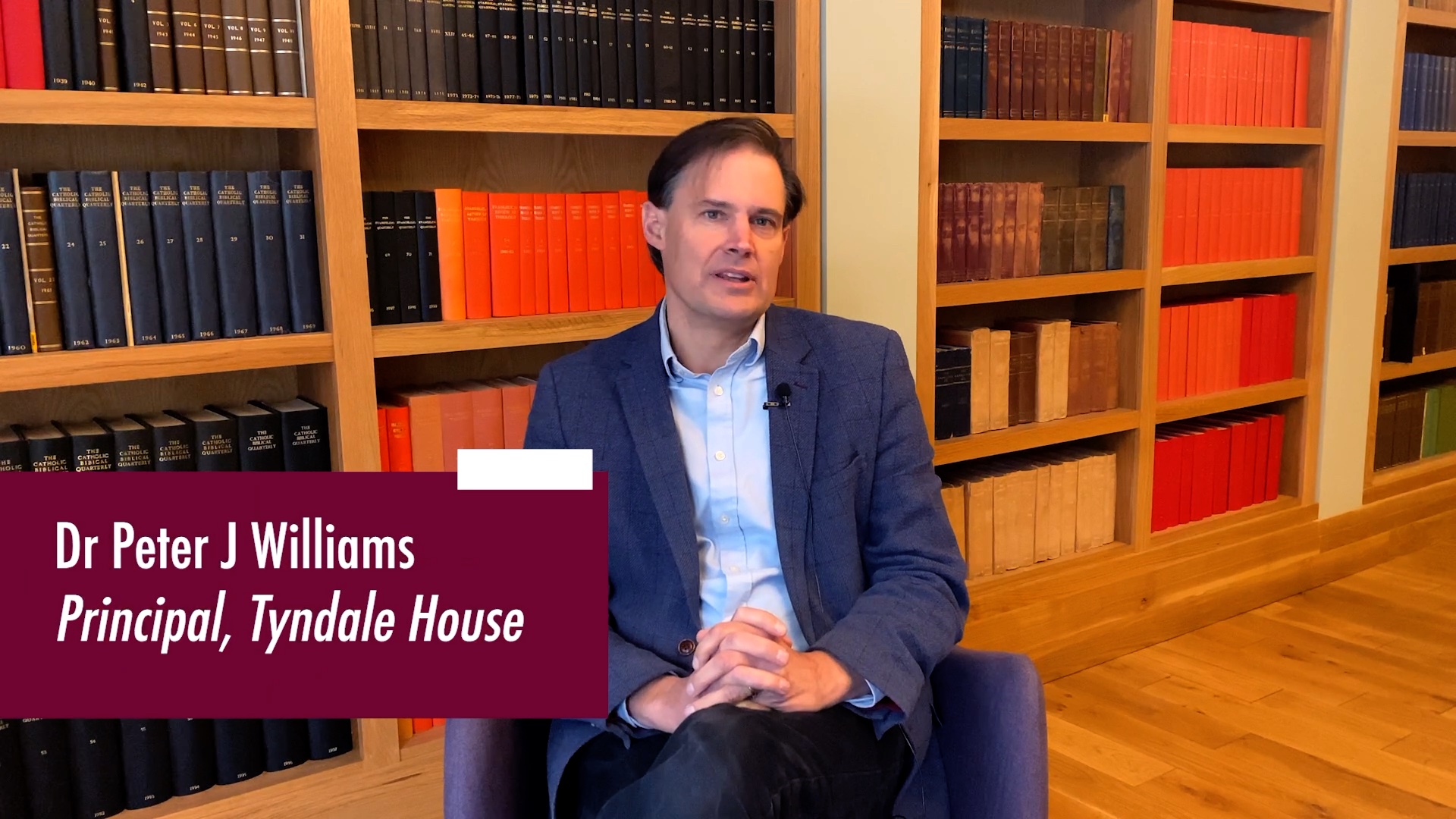 Happy New Year ~ A video message from Dr. Peter J. Williams